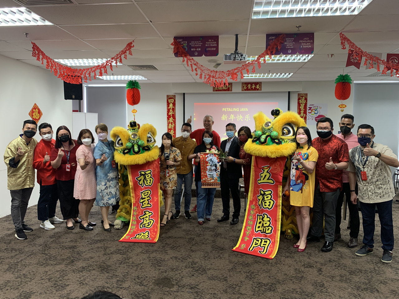 CNY Celebration at AIA PJ branch Home
