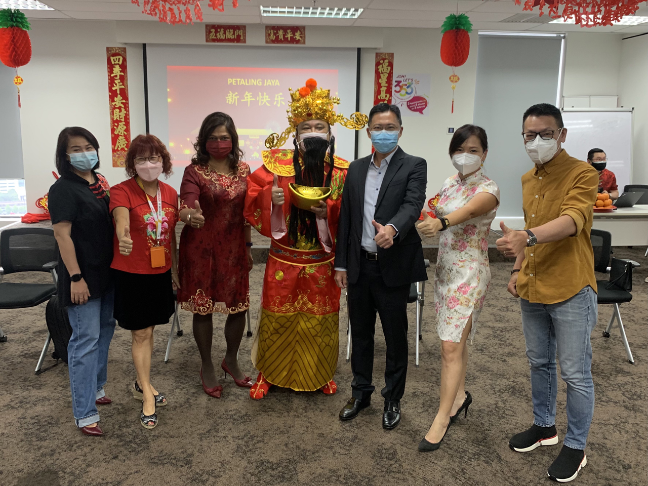 CNY Celebration at AIA PJ branch Home